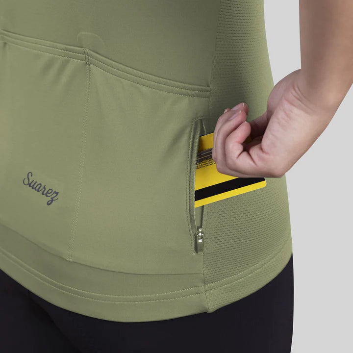 Jersey Manga Corta Avant Mujer (DESCTO SOLID MOSS)