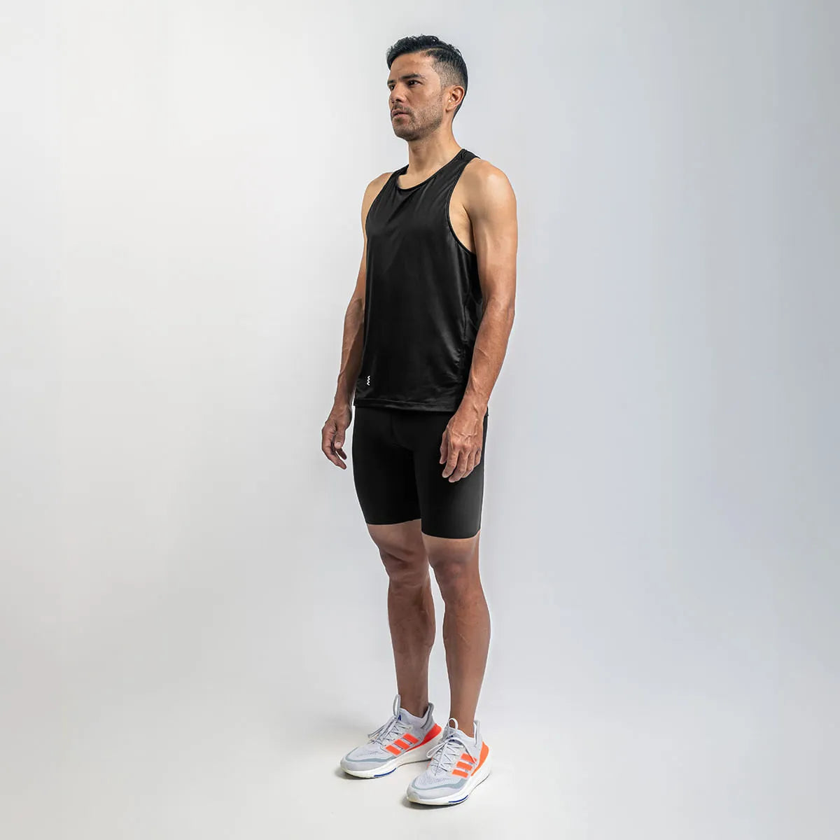 Playera Tirantes Running Hombre (BREEZE BLACK)