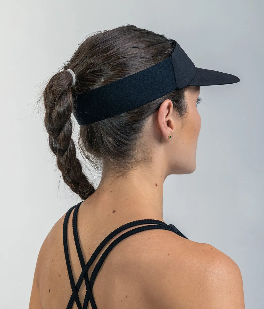 Visera Running Accesorios Unisex (RUSH BLACK)