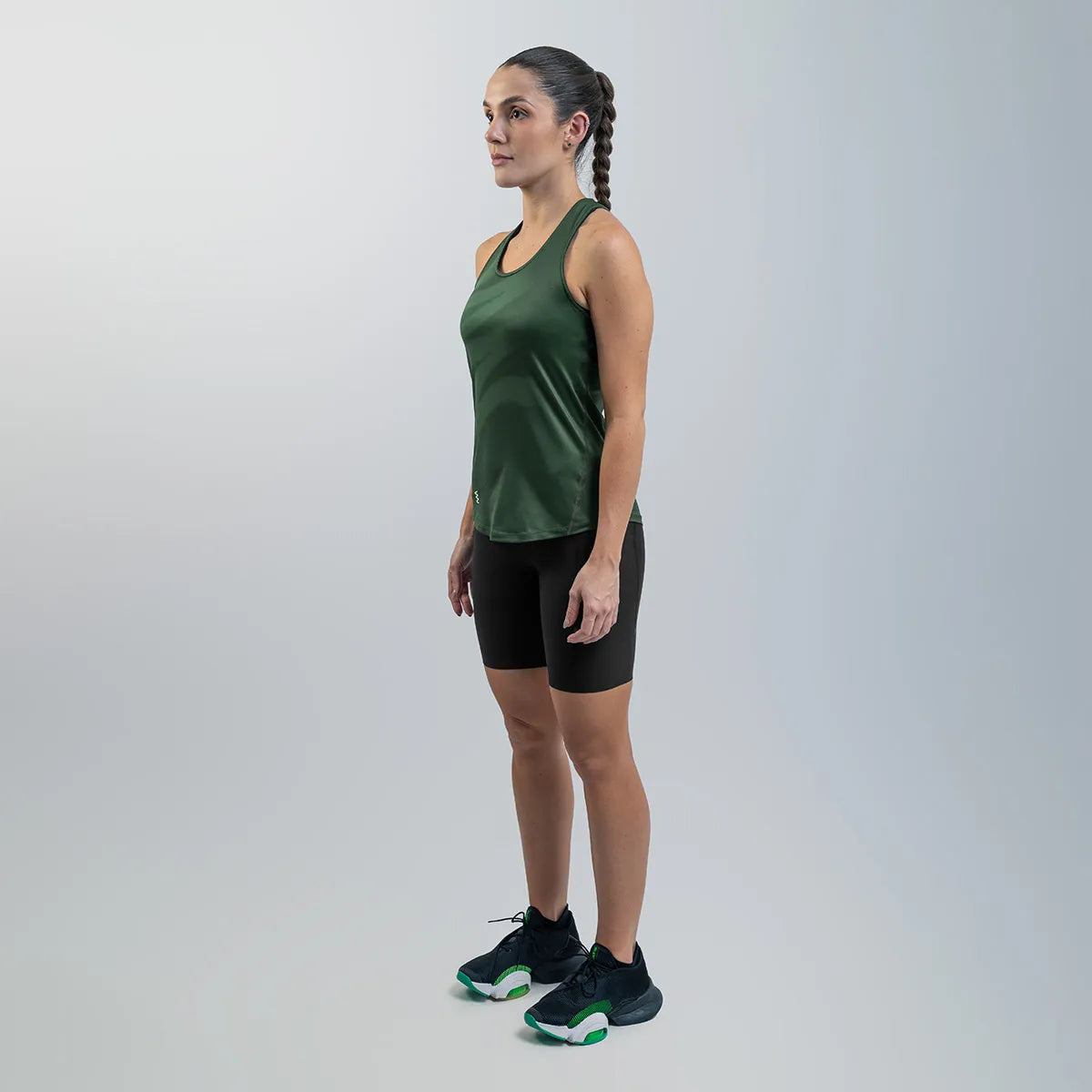 Playera Tirantes Running Mujer (BREEZE GREEN)