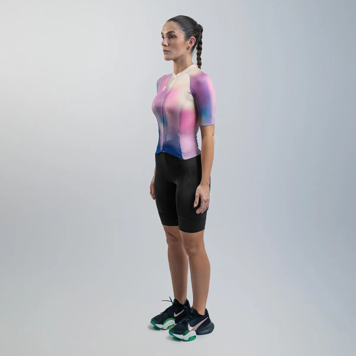 Trisuit Manga Corta Cierre Completo Avant Mujer (BOLD PINK)