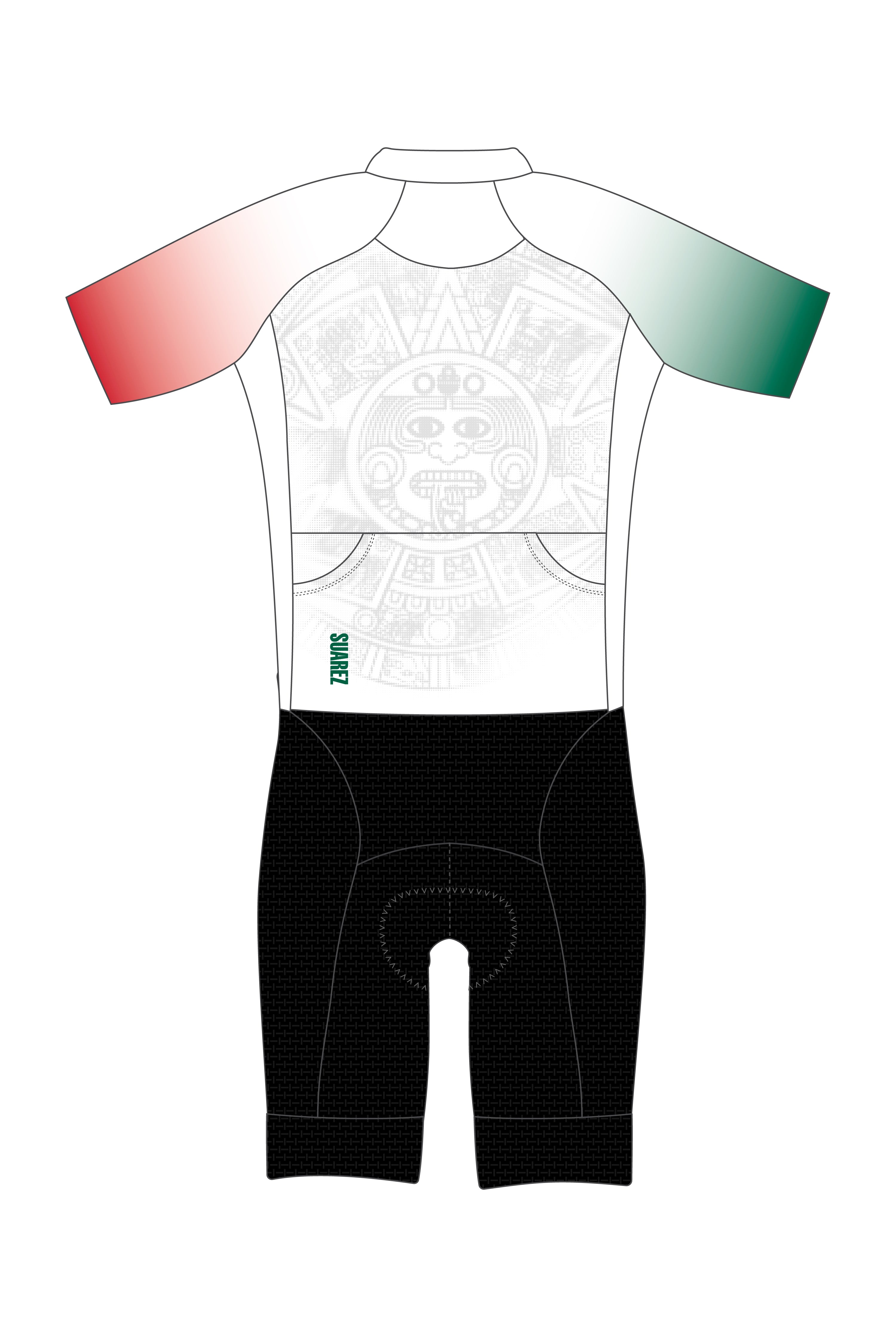 Trisuit Manga Corta Cierre Completo Pro Hombre (AEROTRI MEX 2.6)