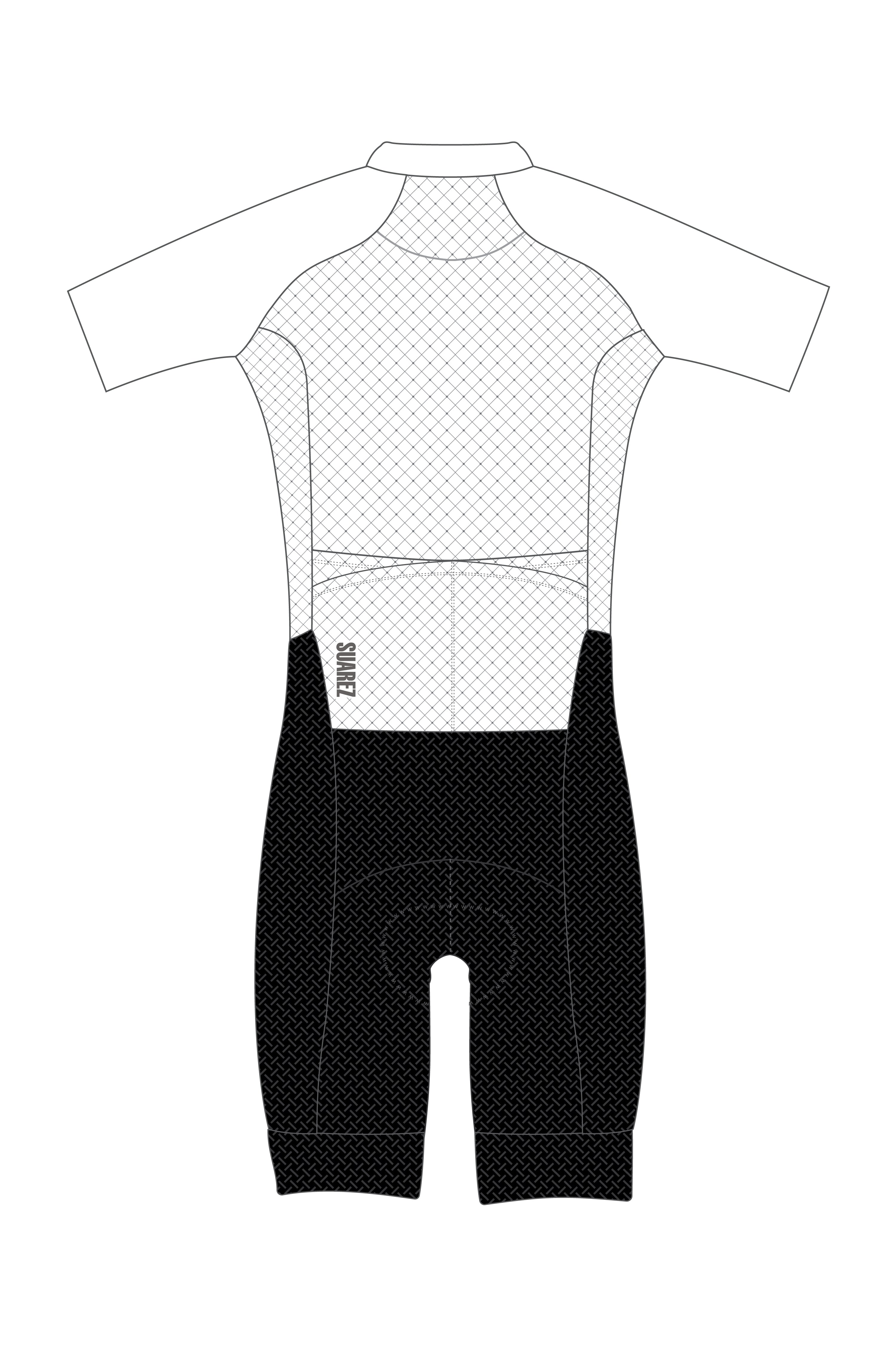 Trisuit Manga Corta Cierre Completo Pro Mujer (AEROTRI BLANC 2.6)