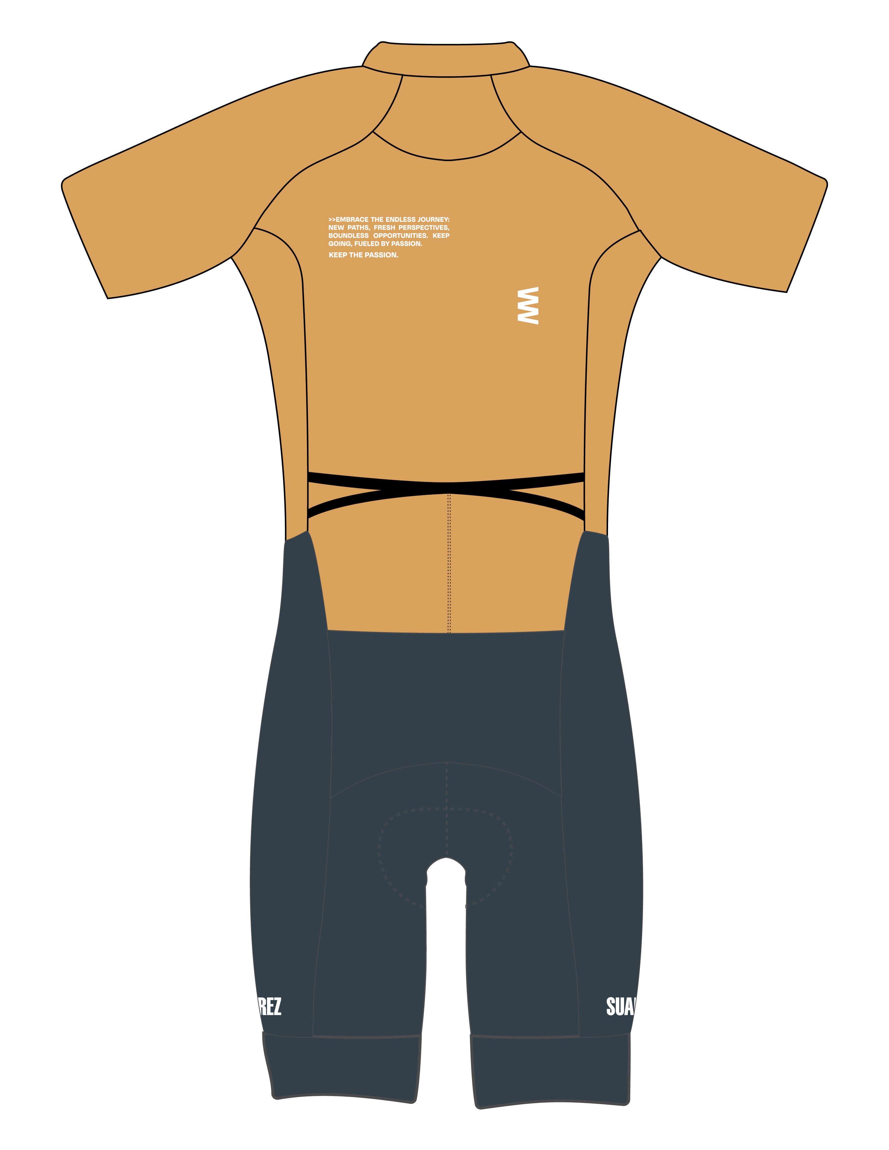 Trisuit Manga Corta Cierre Completo Performance Mujer (CORE TRI AMBER YELLOW 2.6)