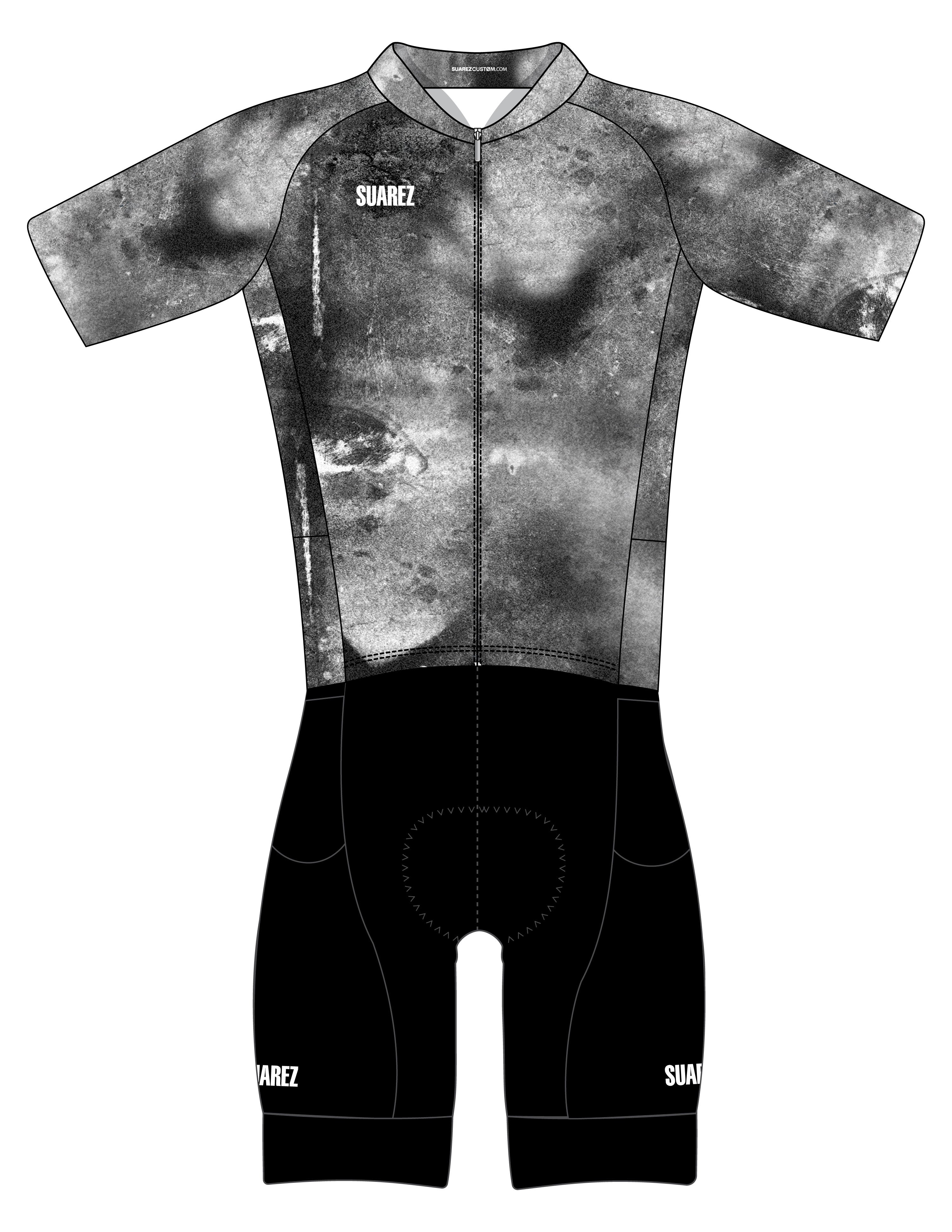 Trisuit Manga Corta Cierre Completo Performance Hombre (CORE TRI ASH GRAY 2.6)