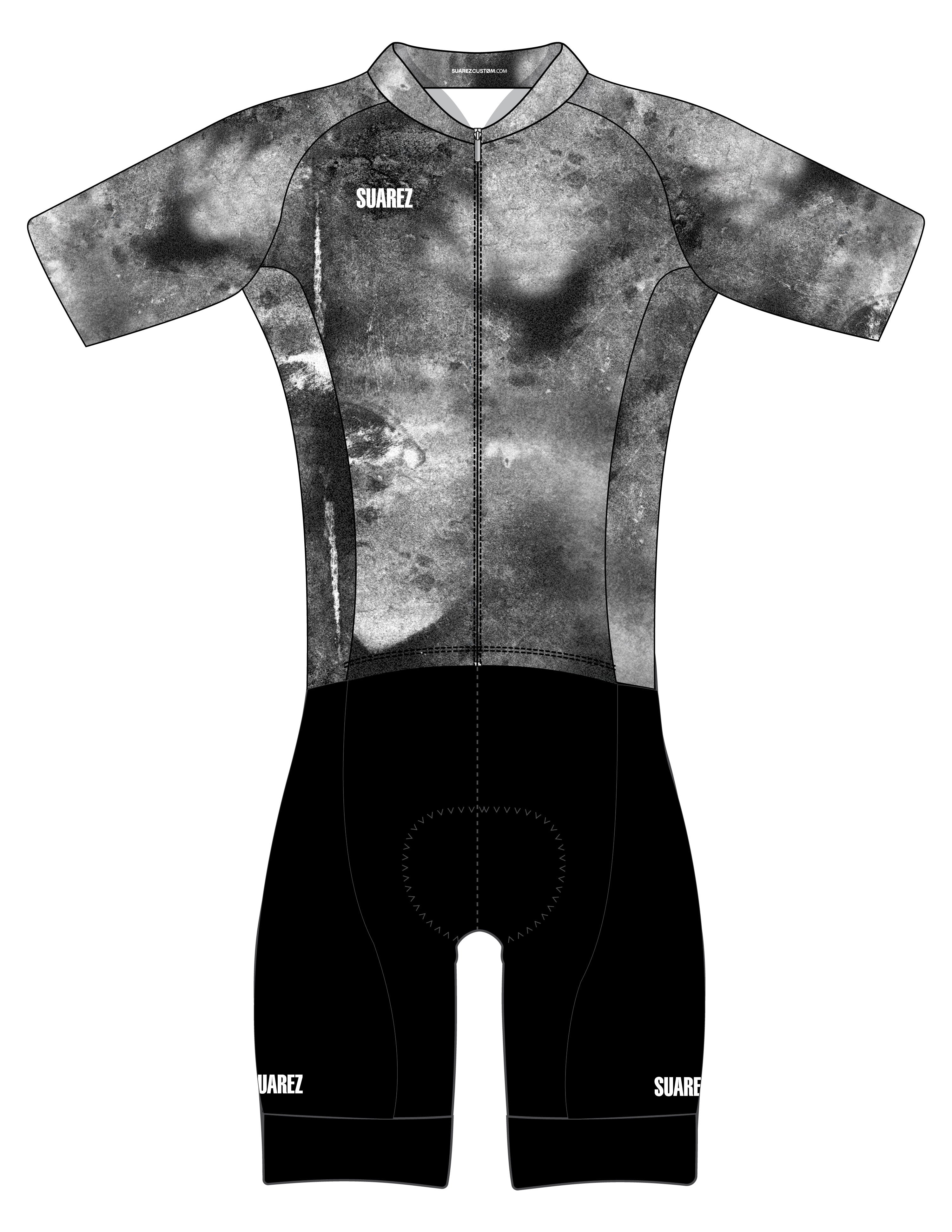 Trisuit Manga Corta Cierre Completo Performance Mujer (CORE TRI ASH GRAY 2.6)