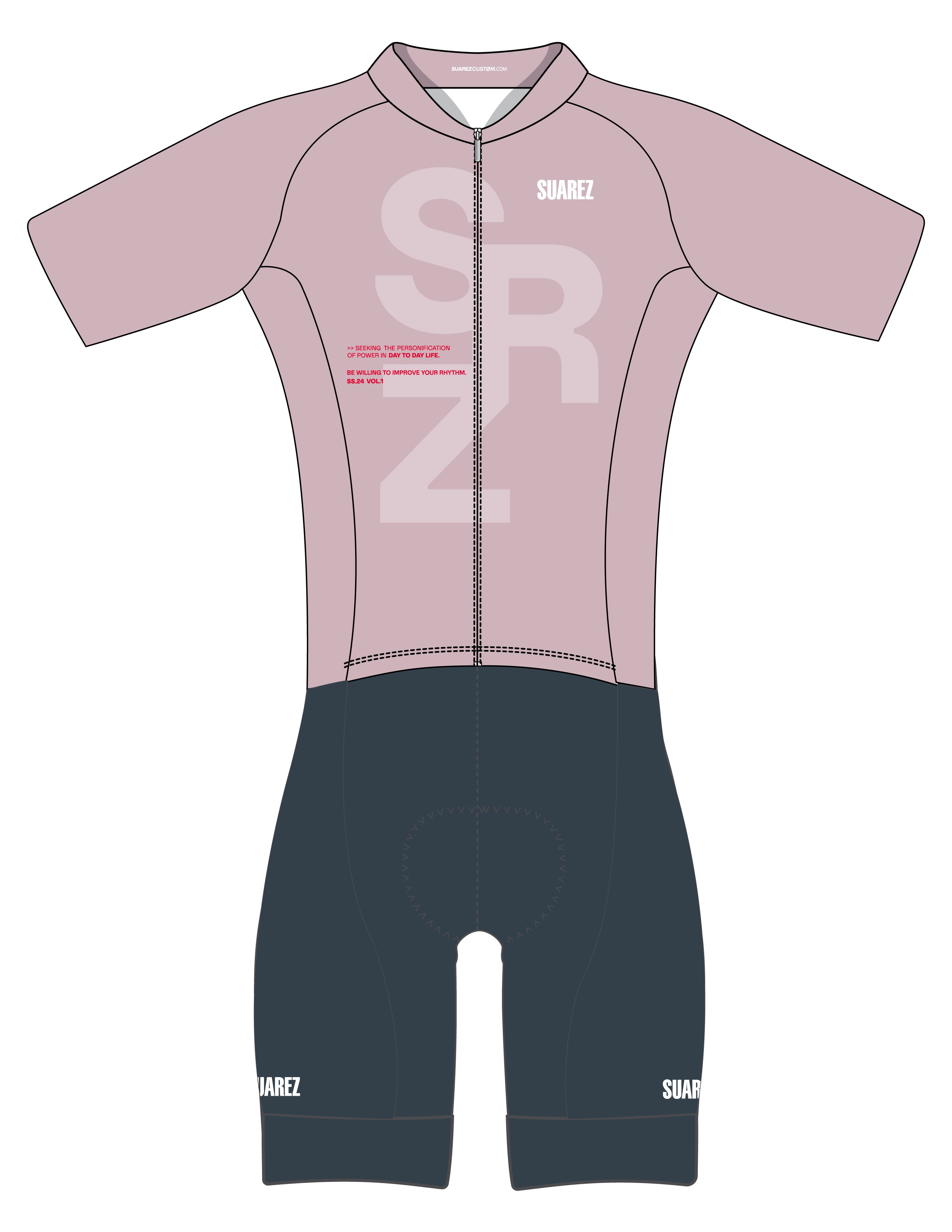 Trisuit Manga Corta Cierre Completo Performance Mujer (CORE TRI CRYSTAL ROSE 2.6)