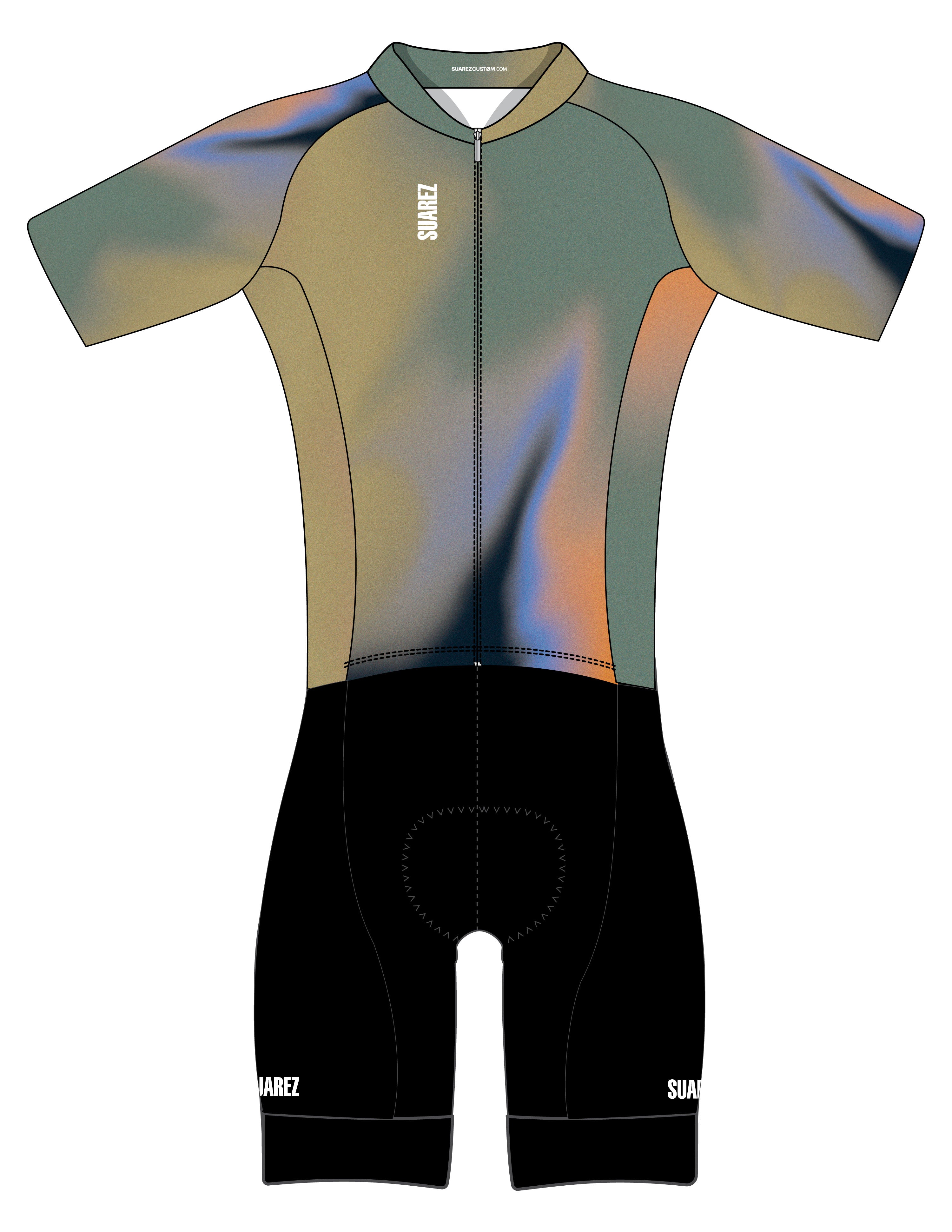 Trisuit Manga Corta Cierre Completo Performance Mujer (CORE TRI IRIS 2.6)