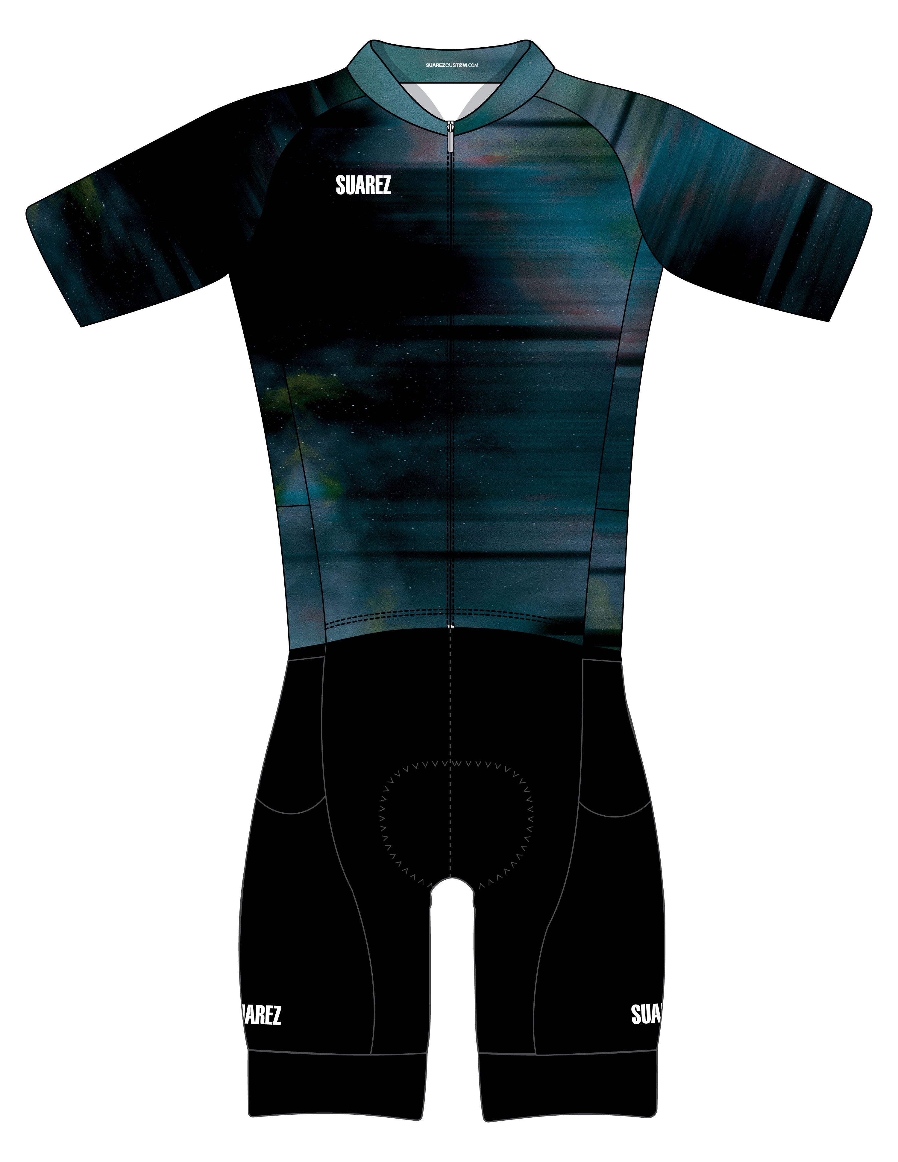 Trisuit Manga Corta Cierre Completo Performance Hombre (CORE TRI PETROL 2.6)