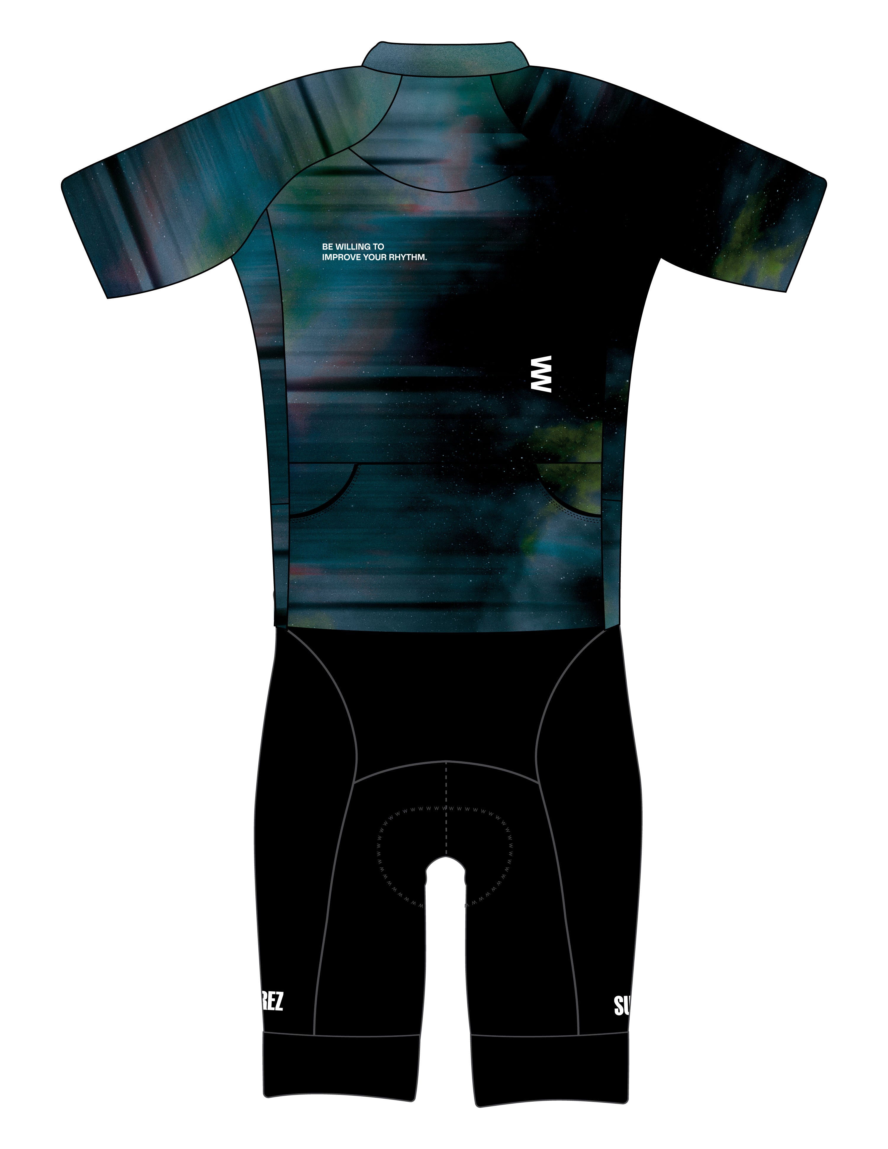Trisuit Manga Corta Cierre Completo Performance Hombre (CORE TRI PETROL 2.6)