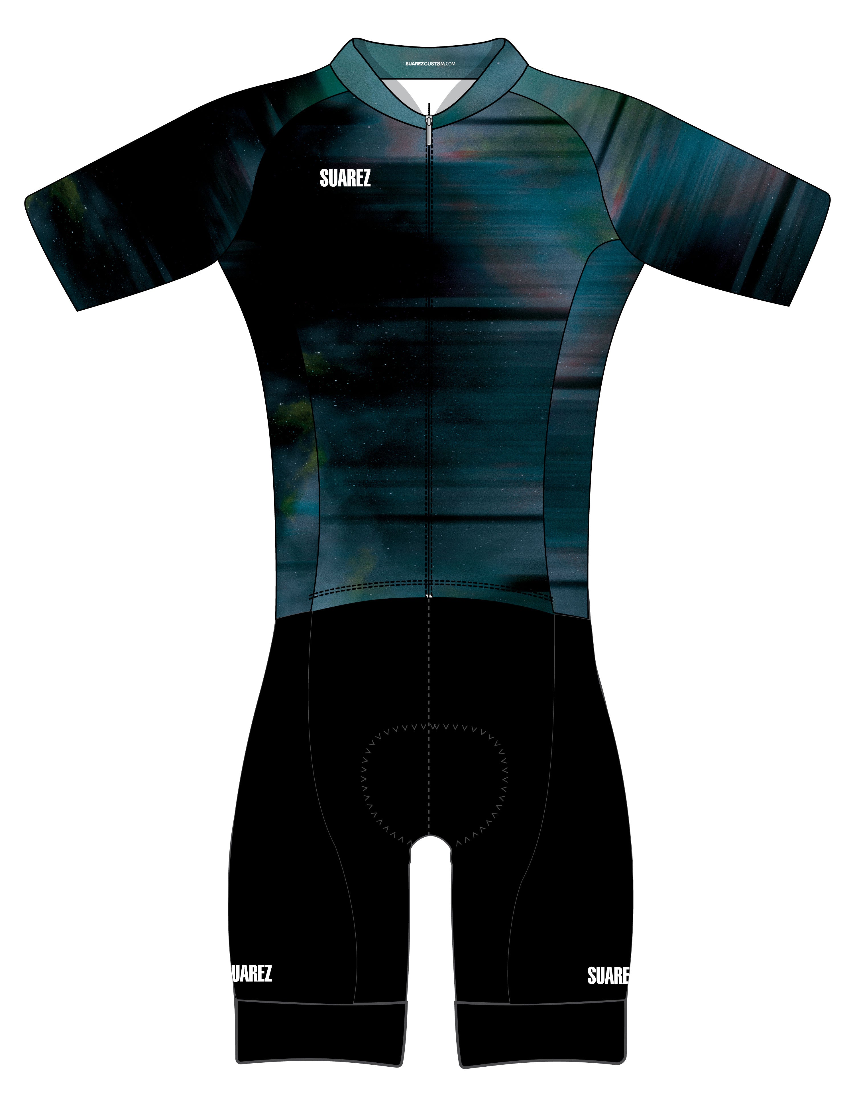 Trisuit Manga Corta Cierre Completo Performance Mujer (CORE TRI PETROL 2.6)