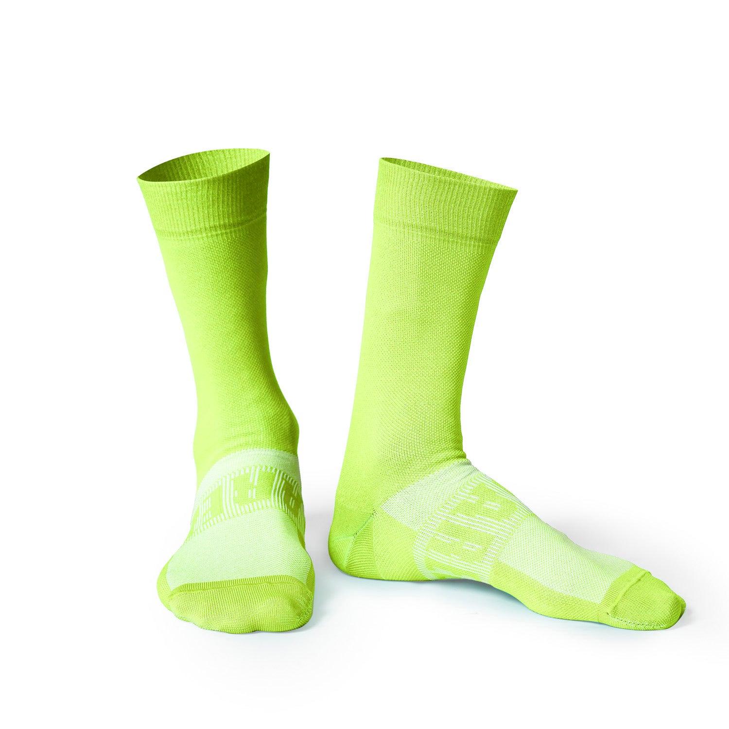 Calcetines Bike 7” Accesorios Unisex (DUALTONE GREEN GLOW)
