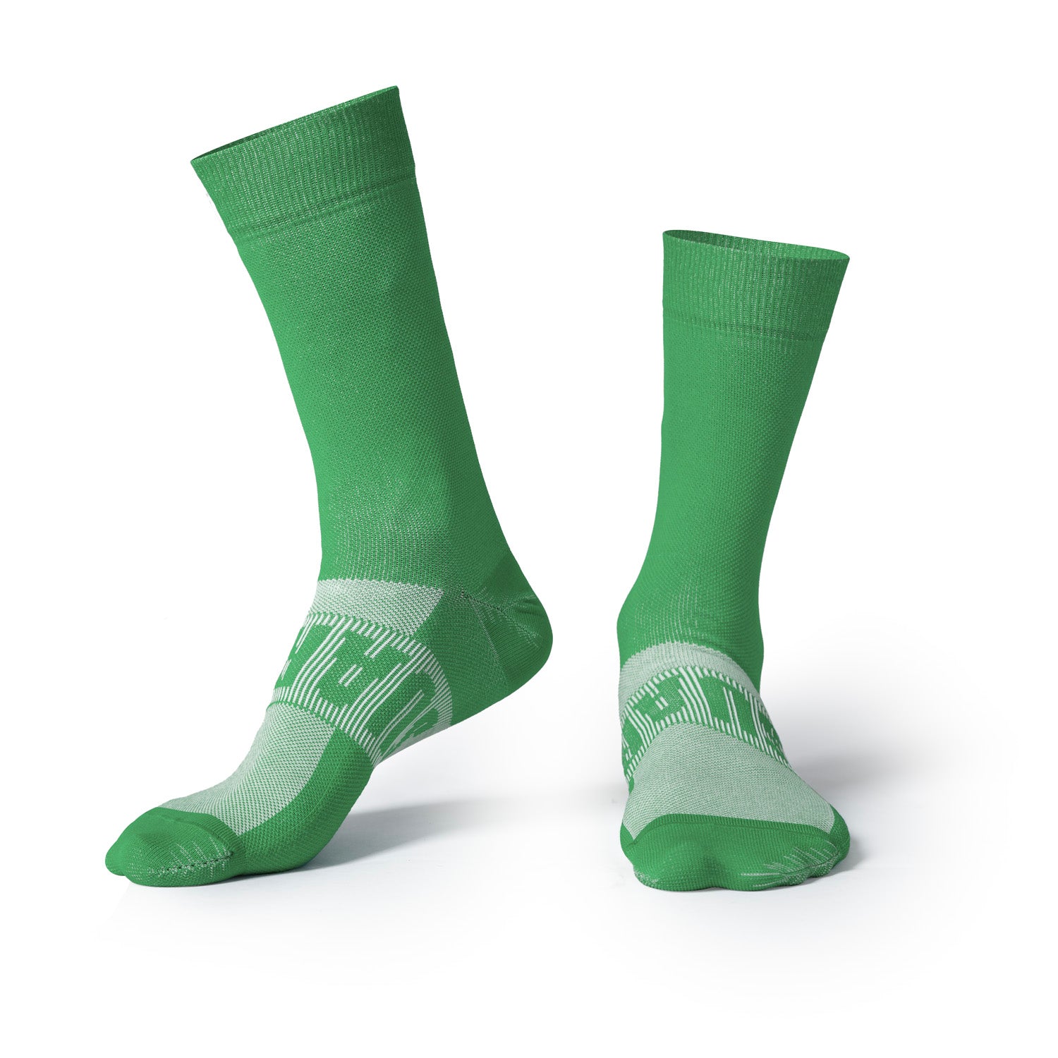 Calcetines Bike 7” Accesorios Unisex (DUALTONE GREEN)