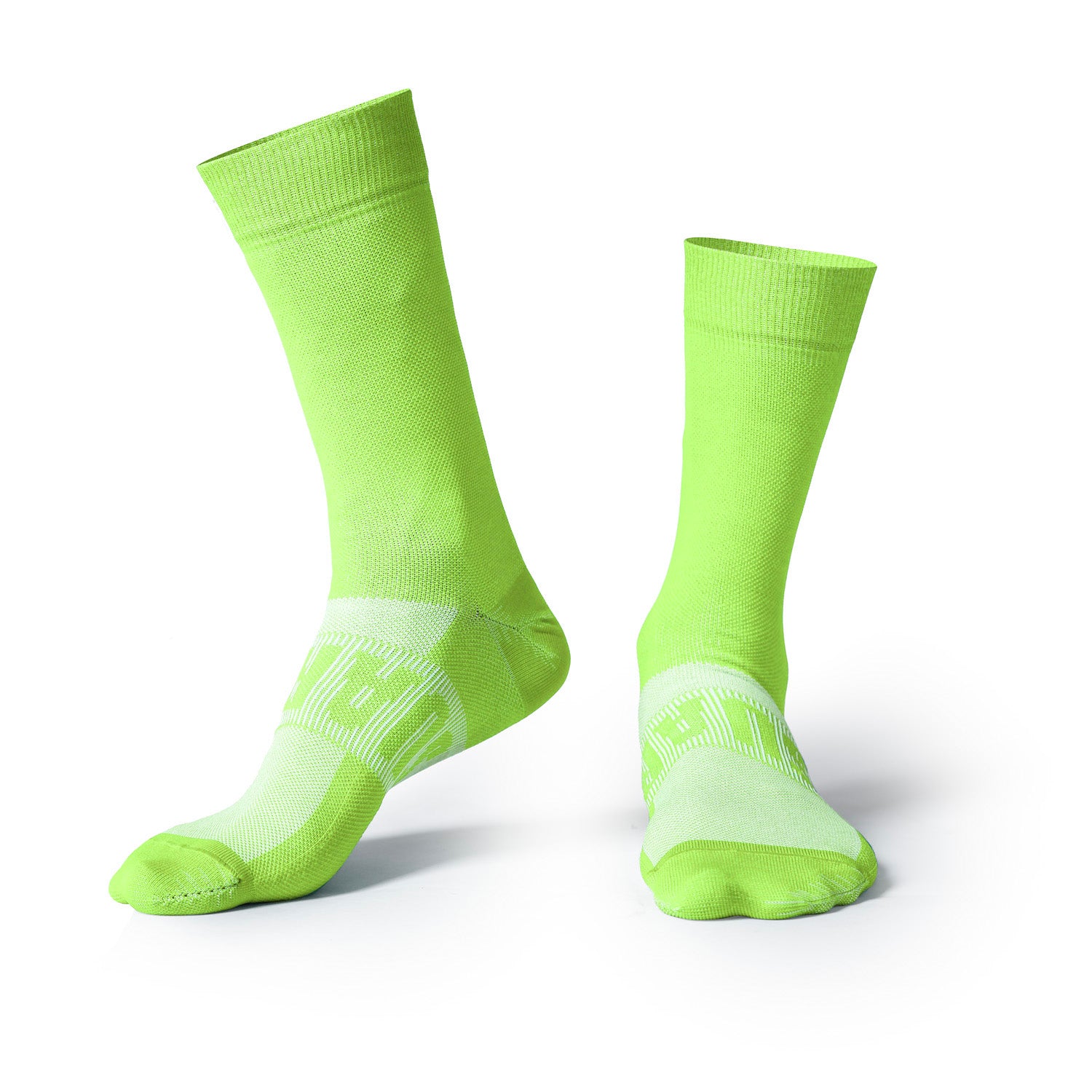 Calcetines Bike 7” Accesorios Unisex (DUALTONE GREEN GLOW)