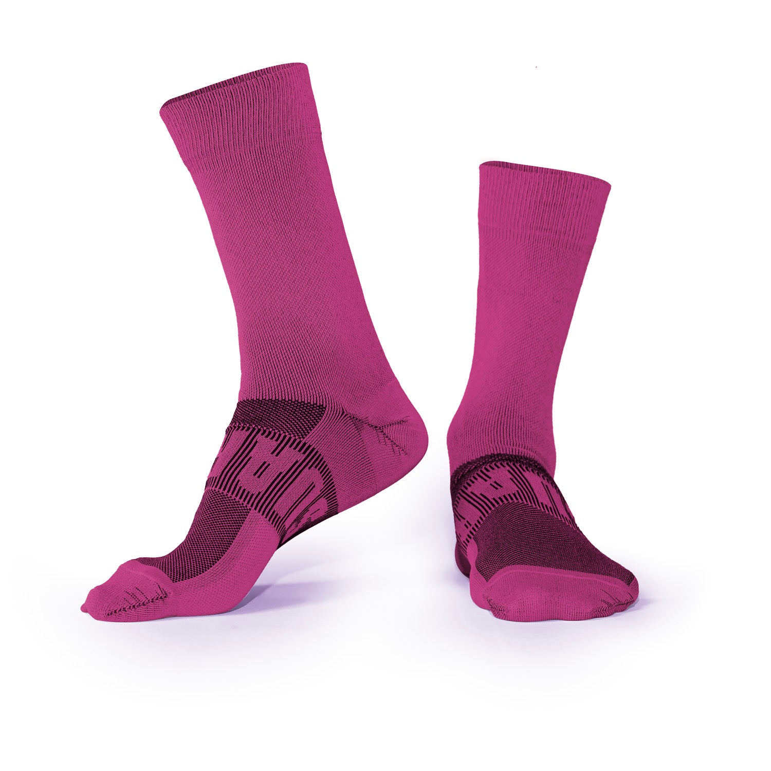 Calcetines Bike 7” Accesorios Unisex (DUALTONE PINK)
