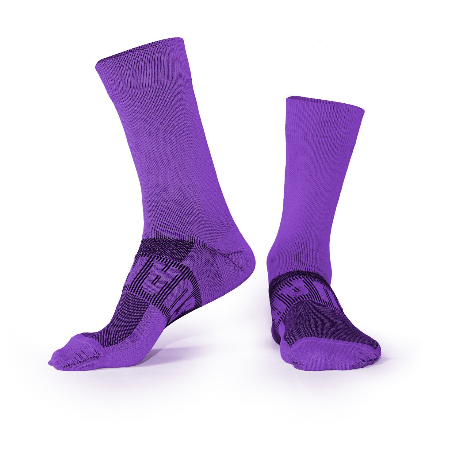 Calcetines Bike 7” Accesorios Unisex (DUALTONE PURPLE)