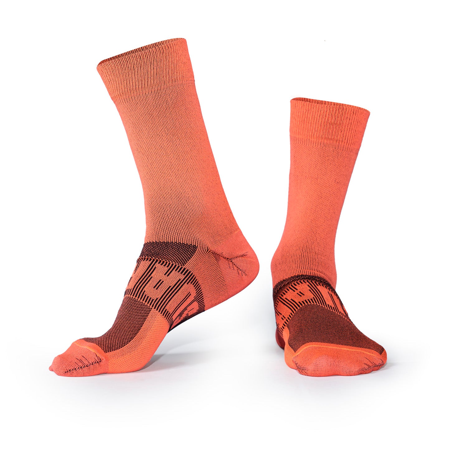 Calcetines Bike 7” Accesorios Unisex (DUALTONE SALMON)