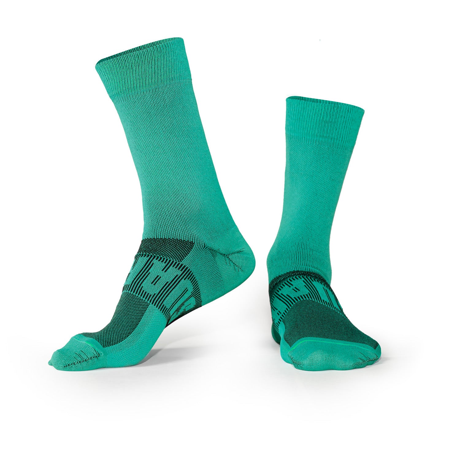 Calcetines Bike 7” Accesorios Unisex (DUALTONE GREEN SPECTRA)