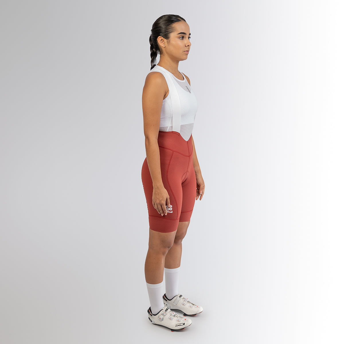 Bib Short Pro Mujer (HARD MOROCCON RED 2.4)