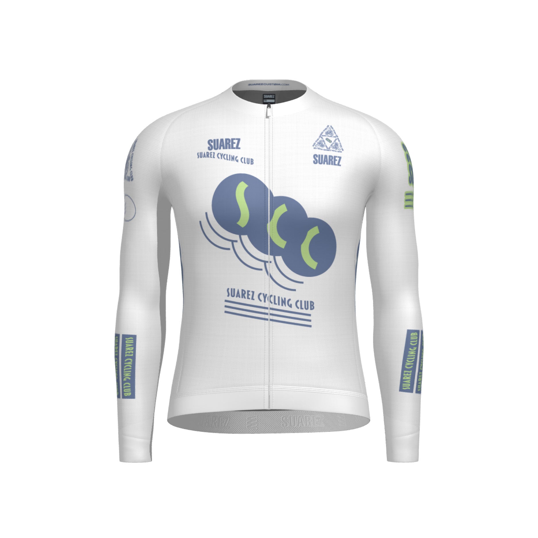 Jersey Manga Larga Performance Hombre (SCC WHITE 2.6)