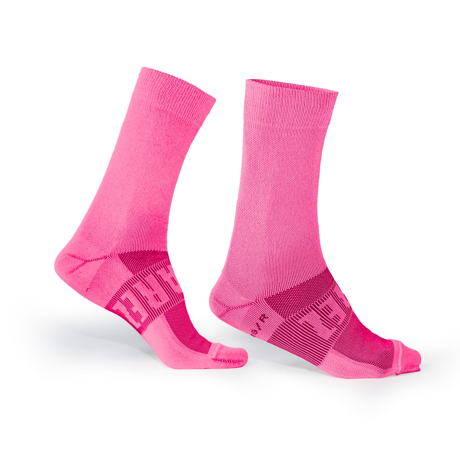 Calcetines Bike 7” Accesorios Unisex (DUALTONE FUCHSIA)