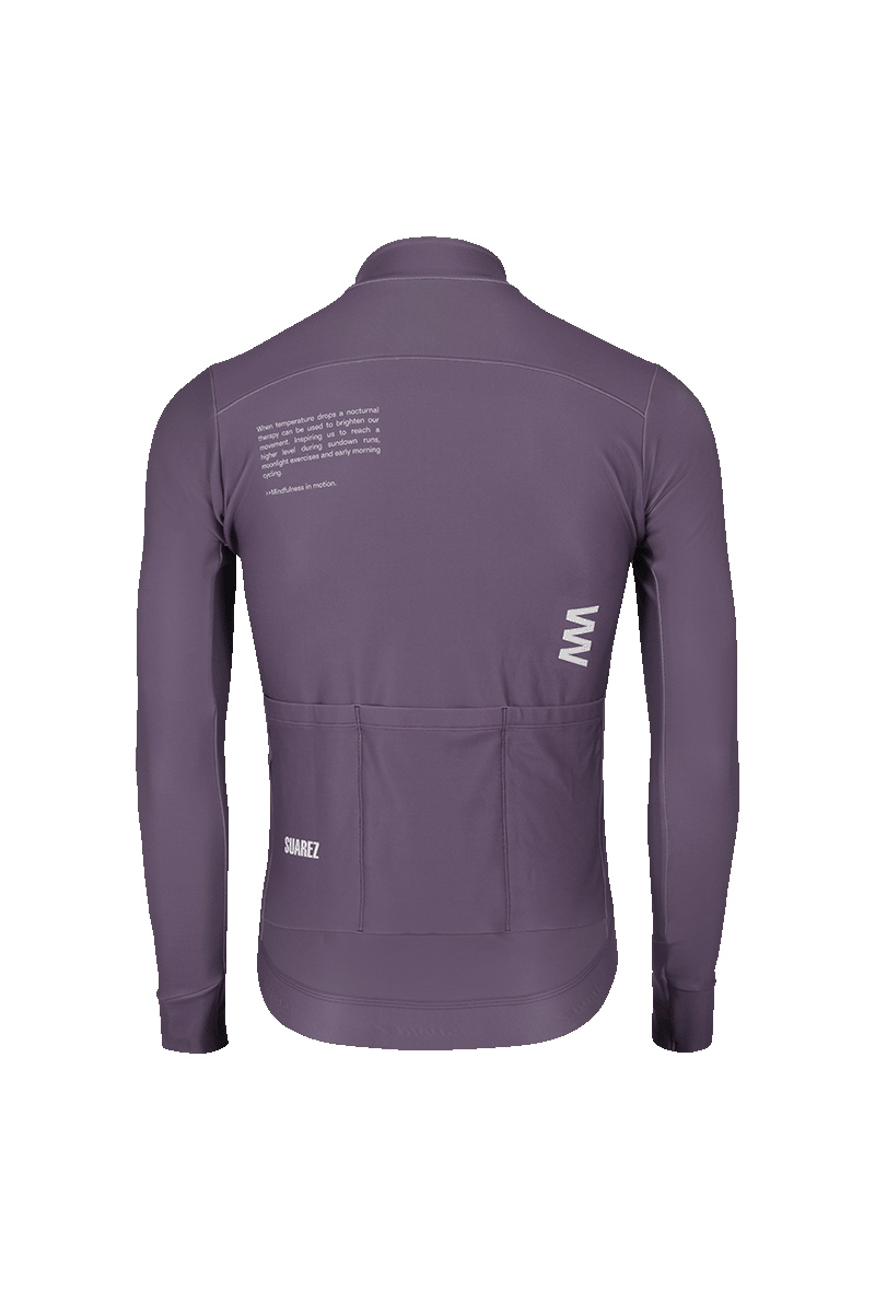 Jersey Manga Larga Thermal Hombre (RISE DRY PURPLE)