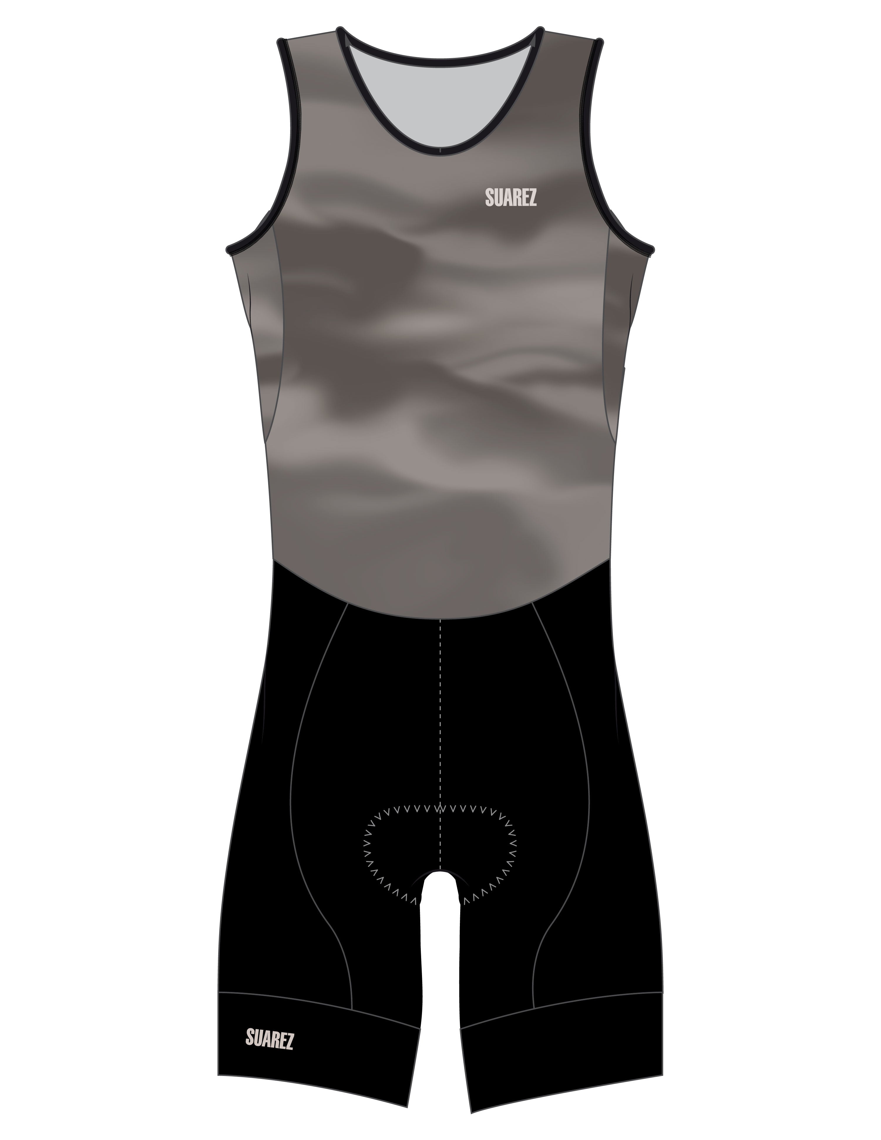 Trisuit Sin Mangas Cierre Trasero Performance Hombre (SPARX HAZE BROWN 2.6)
