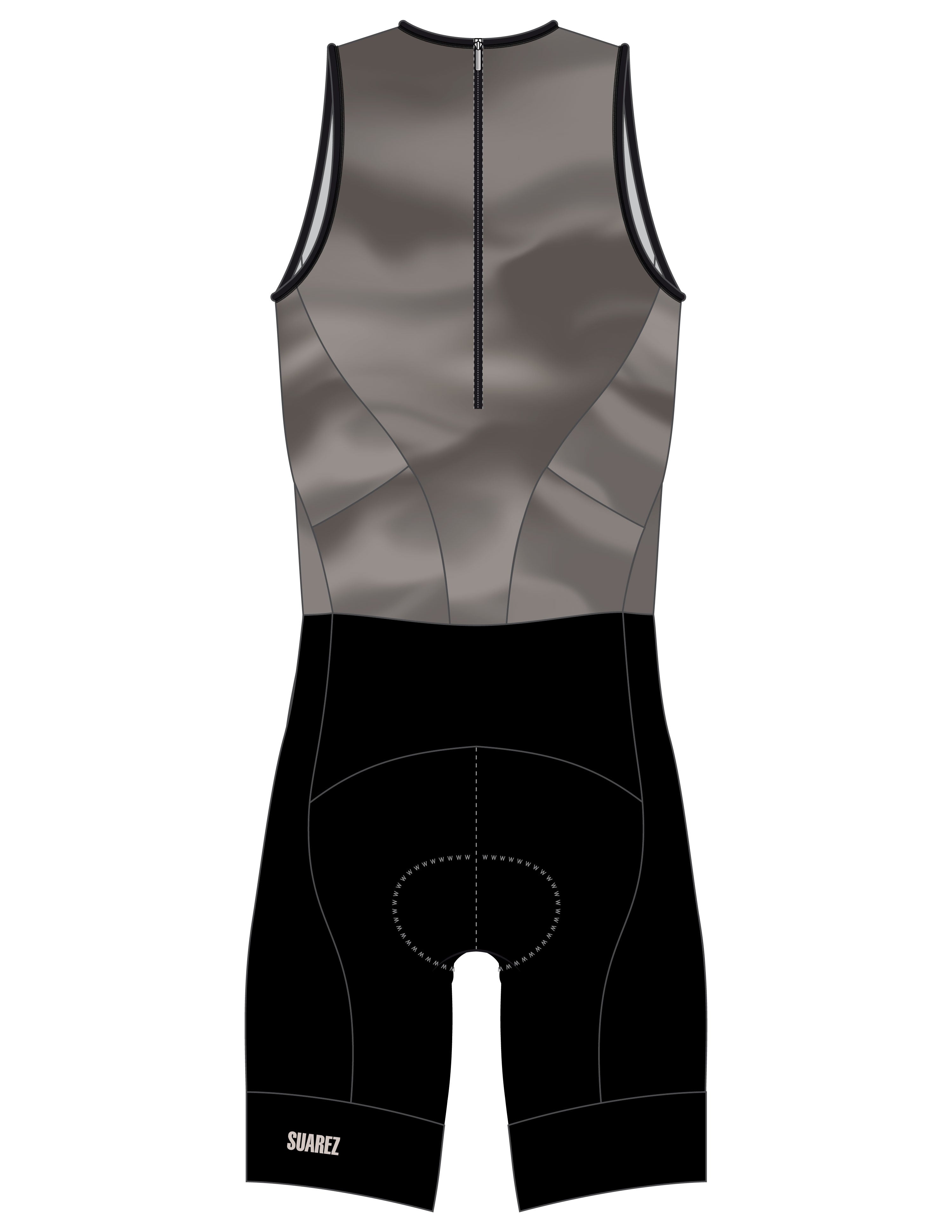 Trisuit Sin Mangas Cierre Trasero Performance Hombre (SPARX HAZE BROWN 2.6)