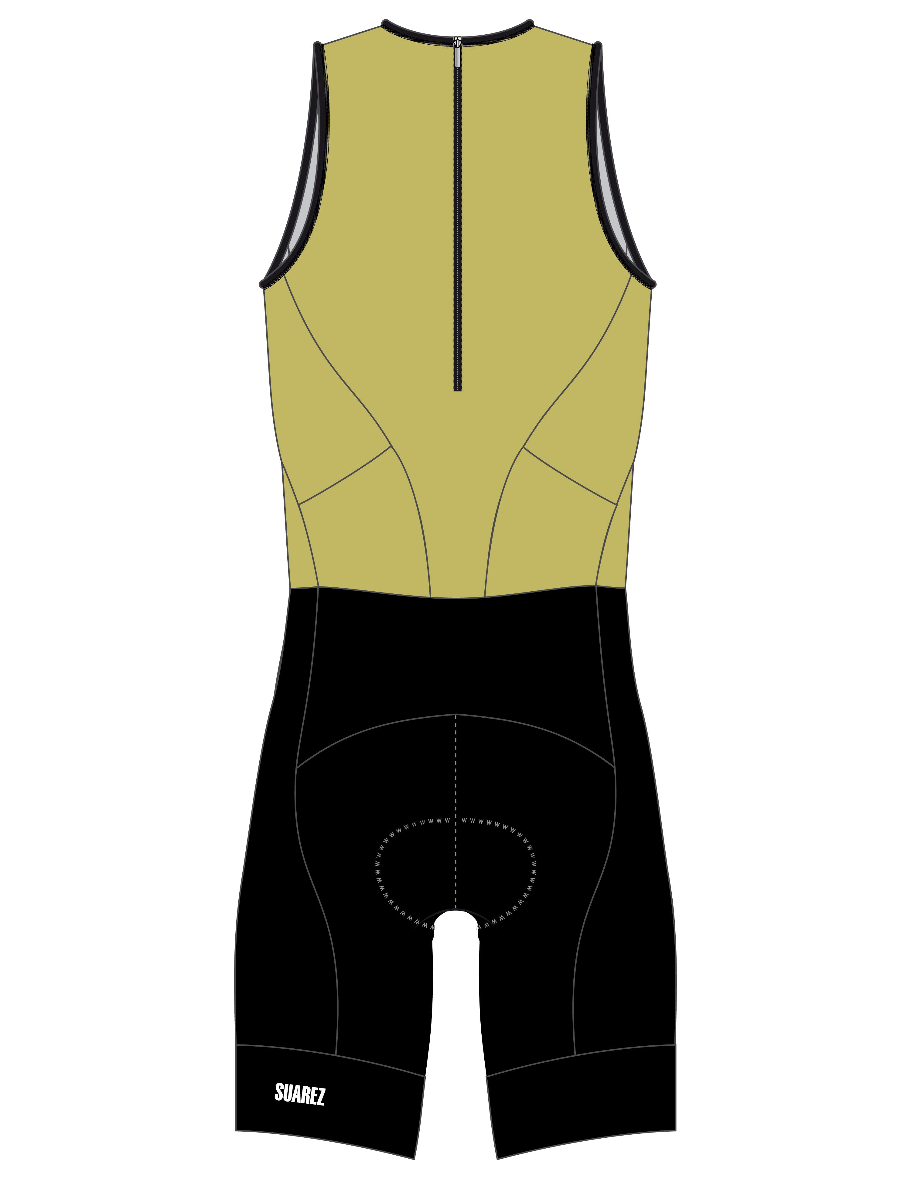 Trisuit Sin Mangas Cierre Trasero Performance Hombre (SPARX MANGO MINT 2.6)