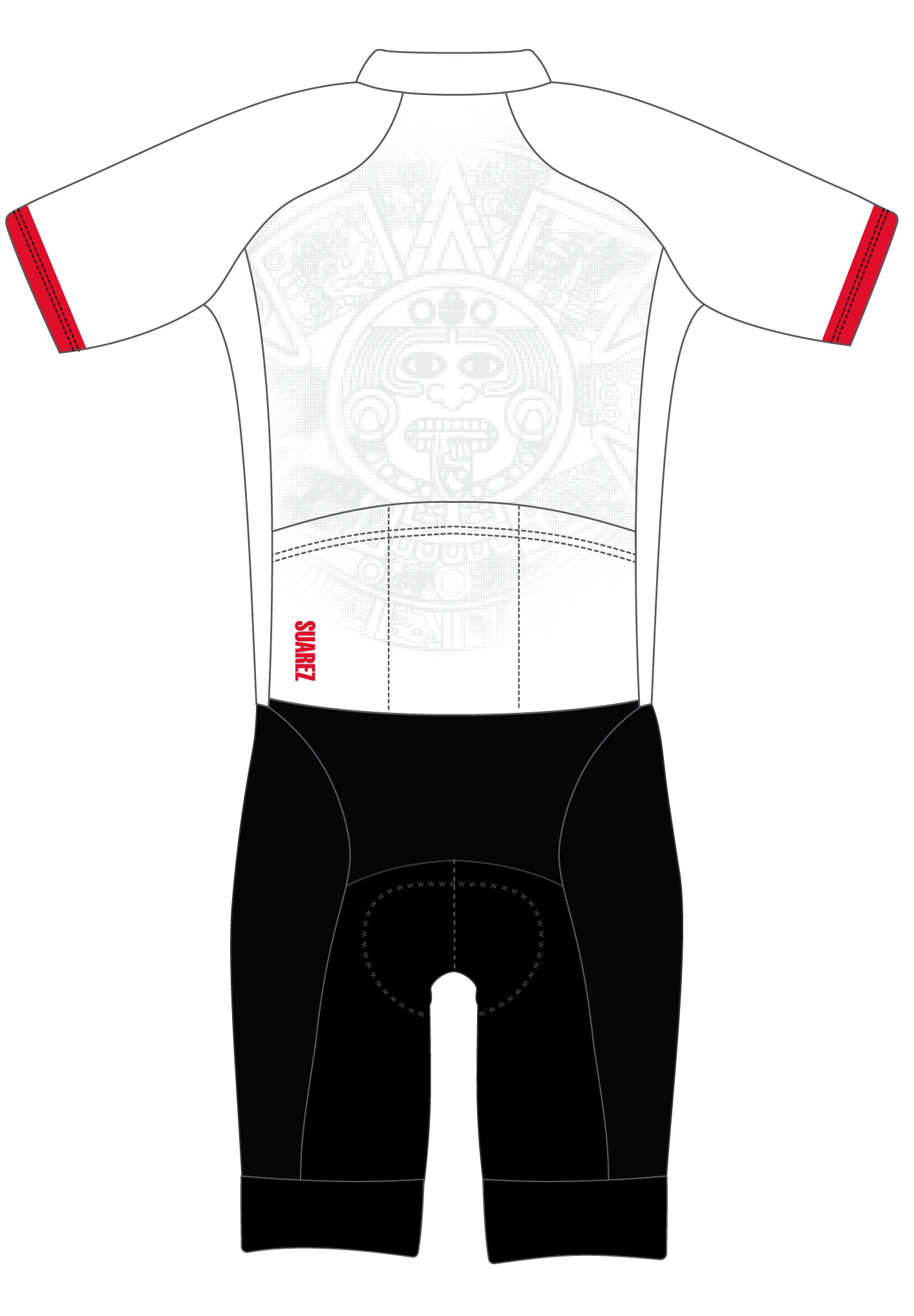 Trisuit Manga Corta Cierre Completo Avant Hombre (BOLD MEX 2.6)