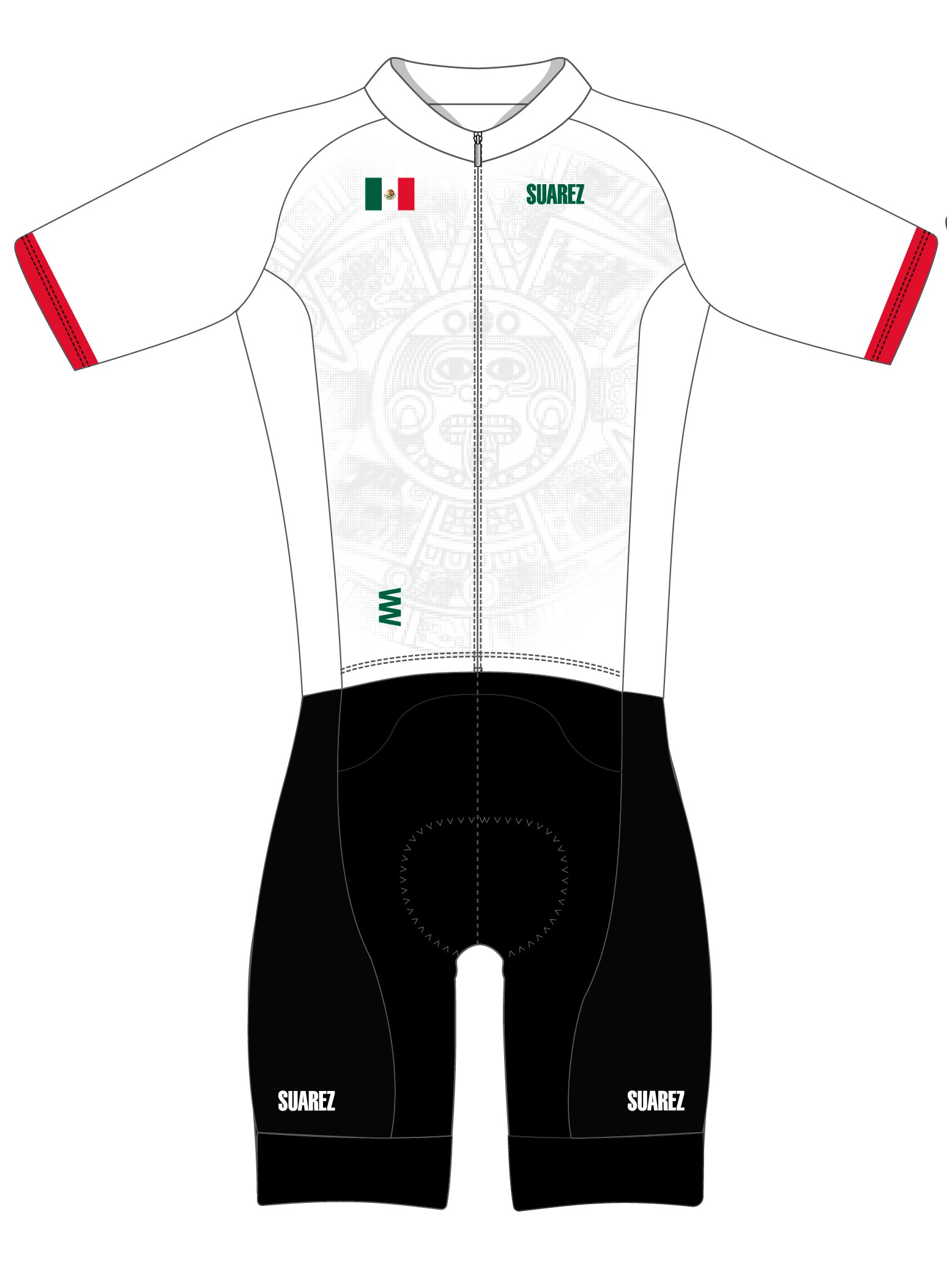 Trisuit Manga Corta Cierre Completo Avant Hombre (BOLD MEX 2.6)