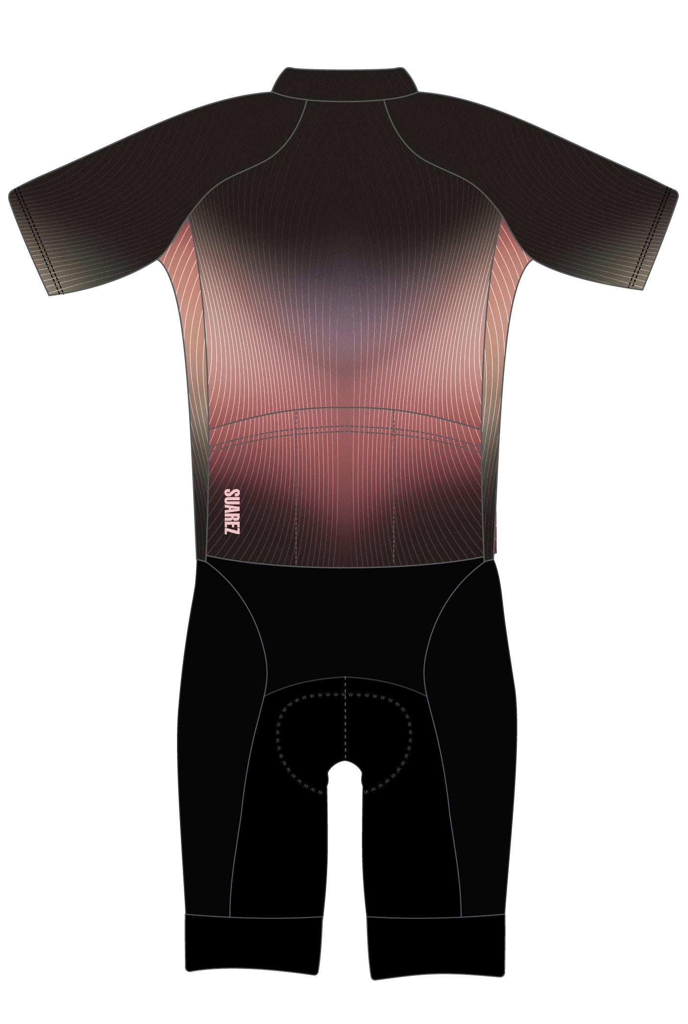 Trisuit Manga Corta Cierre Completo Avant Hombre (BOLD NIGHTSHADE 2.6)