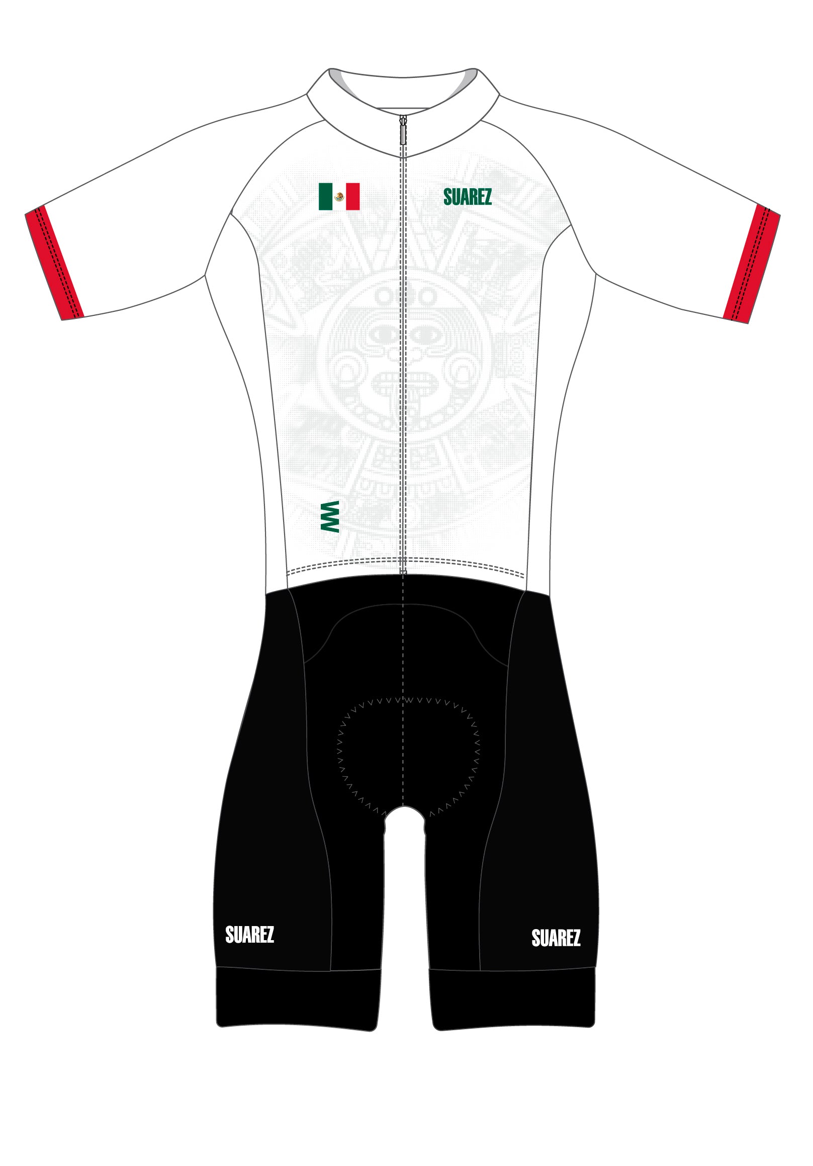 Trisuit Manga Corta Cierre Completo Avant Mujer (BOLD MEX 2.6)