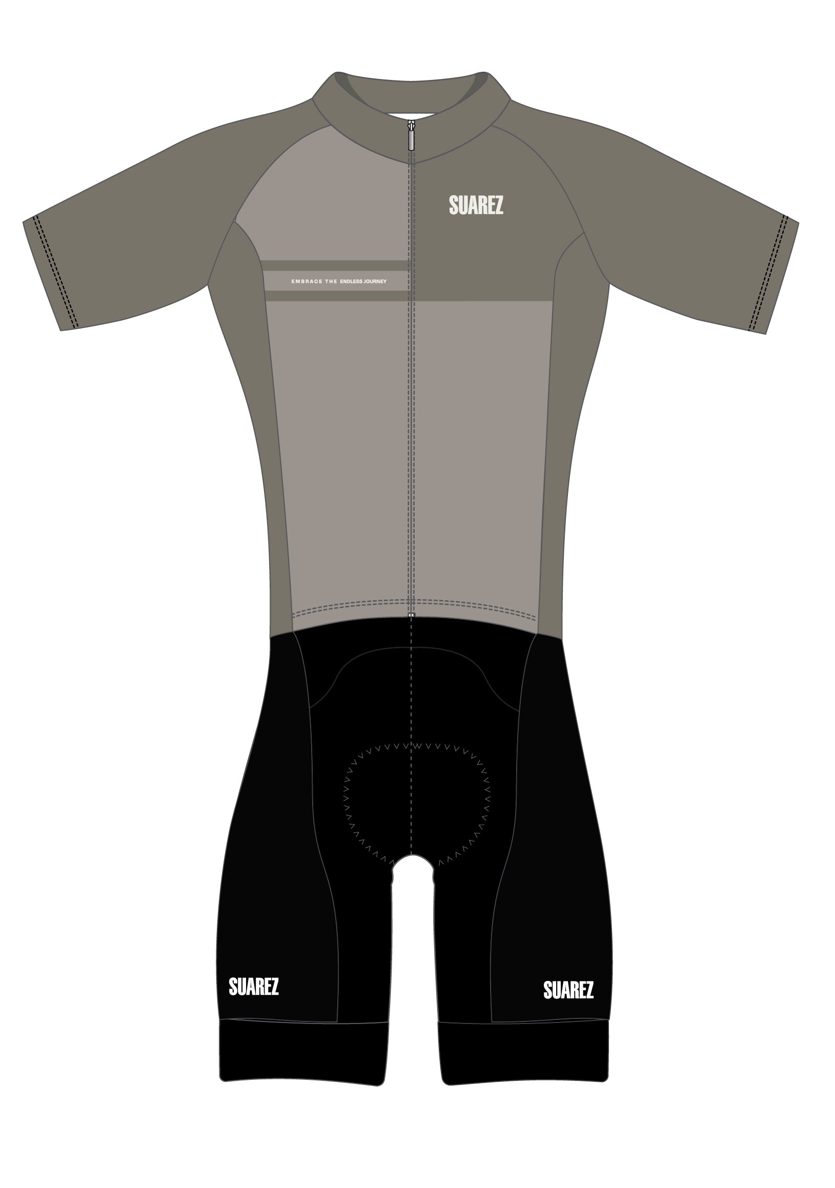 Trisuit Manga Corta Cierre Completo Avant Mujer (BOLD TEA LEAF 2.6)