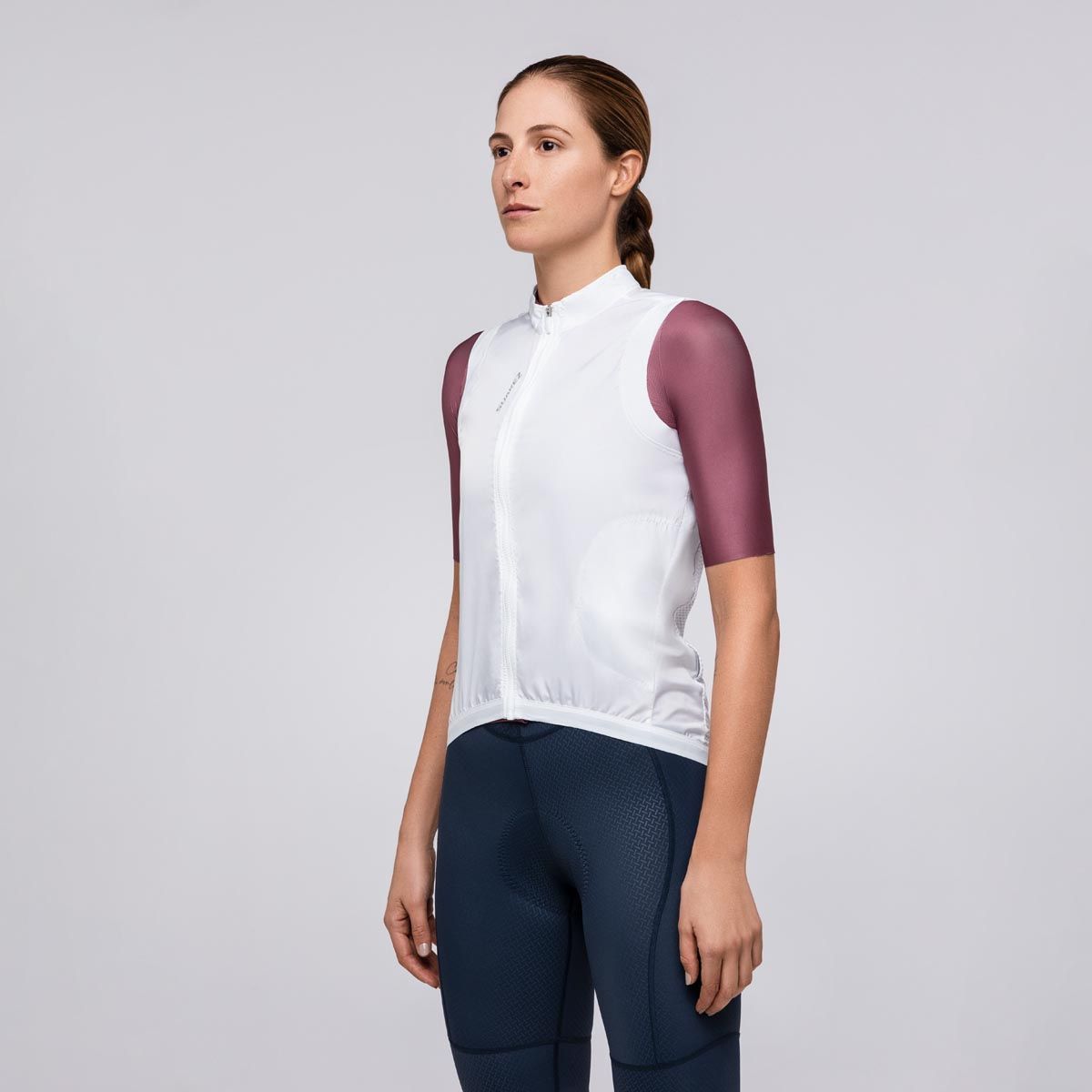 Chaleco Rompevientos Bike Performance Mujer (BARRIER WHITE)