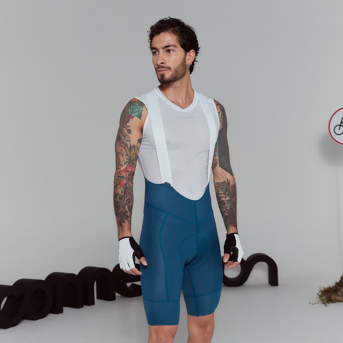 Bib Short Pro Hombre (DESCTO HARD PETROL 1.0)