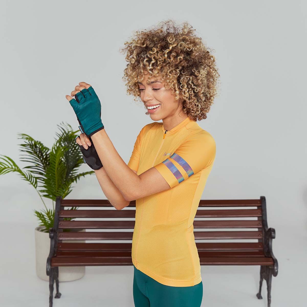 Jersey Manga Corta Avant Mujer (DESCTO SOLID AMBAR)